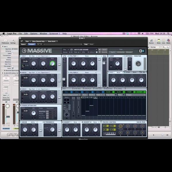 massive native instruments arpeggiating