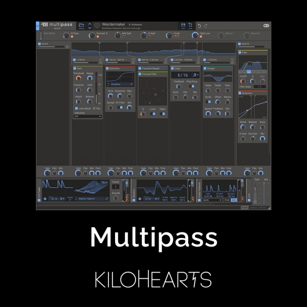 Multipass by Kilohearts - Powerful Multiband Processing for Mac