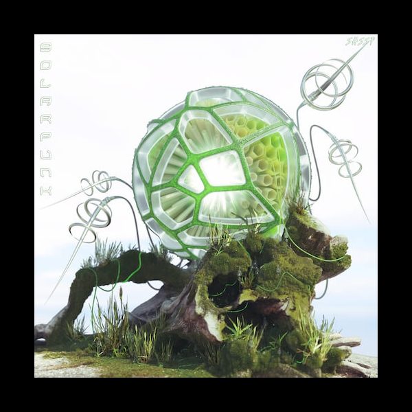 Solarpunk designs, themes, templates and downloadable graphic