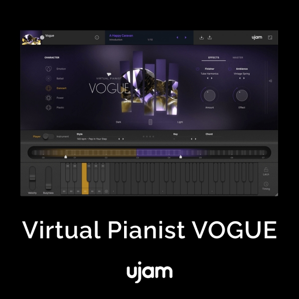 Virtual Pianist VOGUE - ADSR Sounds