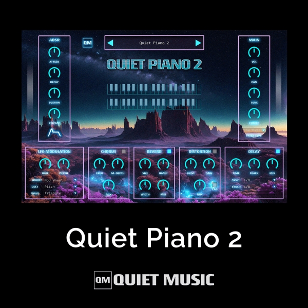 Quiet Piano 2 - ADSR Sounds