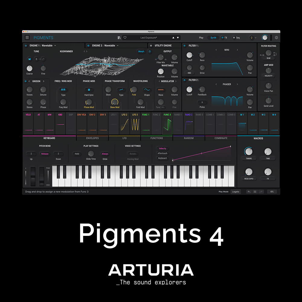 ARTURIA Pigments 3 正規ライセンス譲渡アートリア - DAWソフトウェア