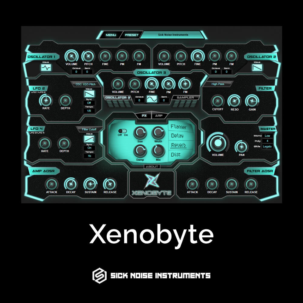 Xenobyte - ADSR Sounds