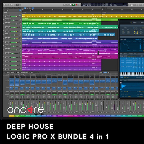 Logic Pro template, Mia, dance pop