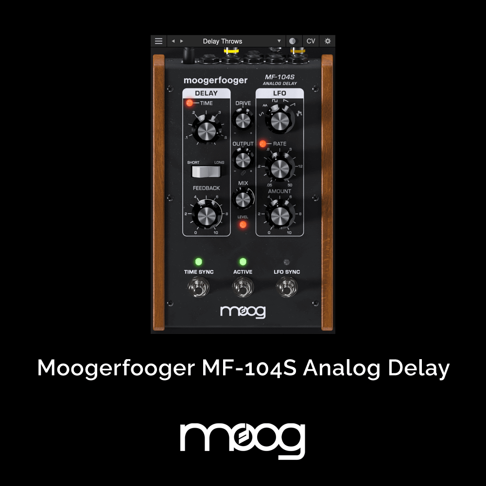 Moogerfooger MF-104S Analog Delay - ADSR Sounds