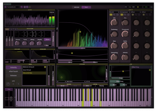 DUNE 3 by Synapse Audio - Synth (Analogue / Subtractive) Plugin VST VST3  Audio Unit AAX