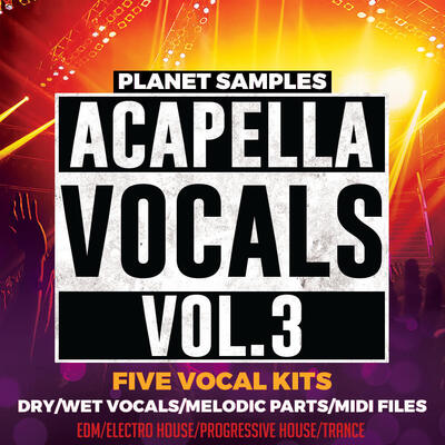 Planet Samples Acapella Vocals Vol.3