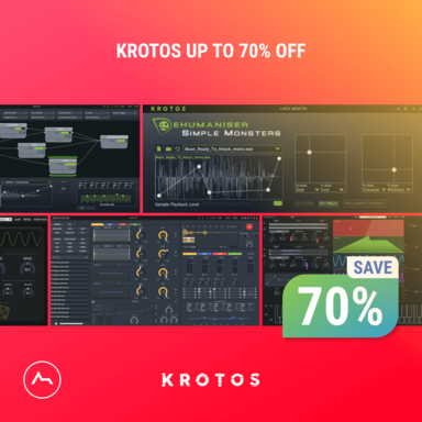 70% Off Krotos Plugins