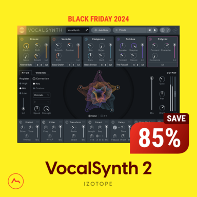 Save on iZotope's Interactive Visual Vocal Processor