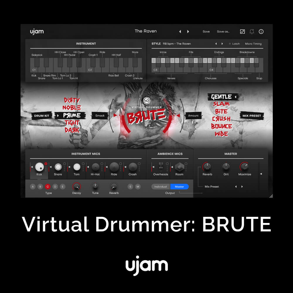 Virtual Drummer: BRUTE