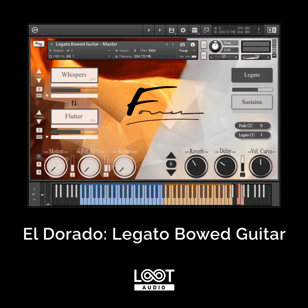El Dorado: Legato Bowed Guitar