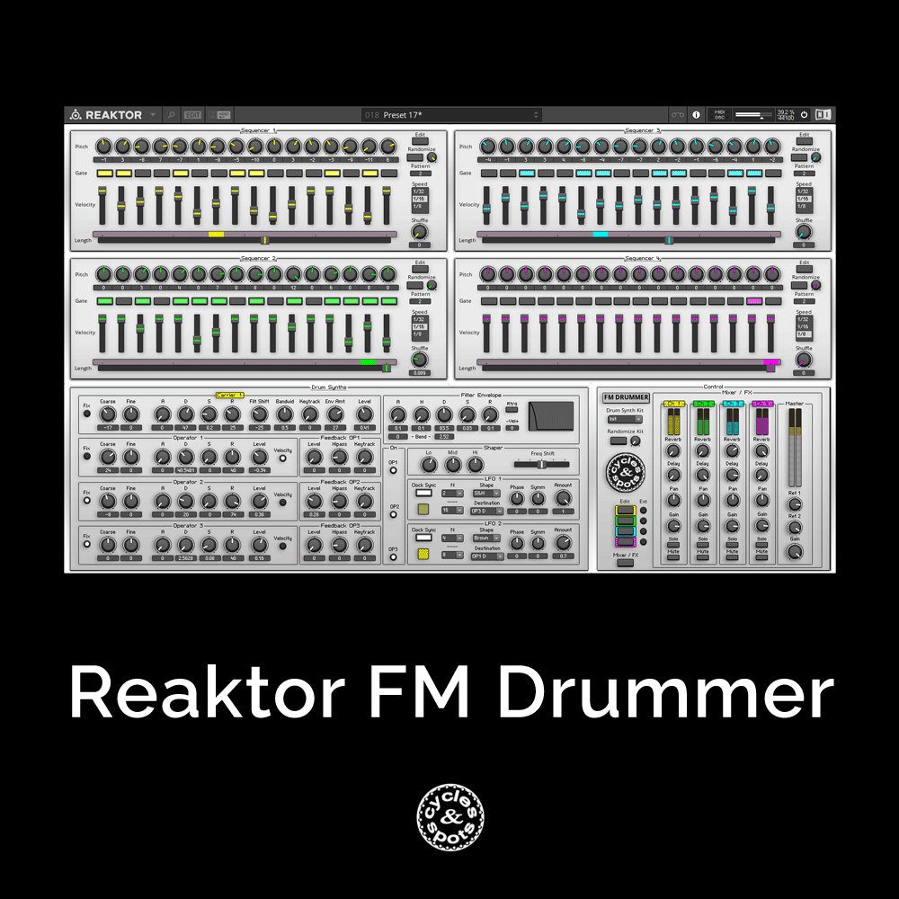 Reaktor FM Drummer