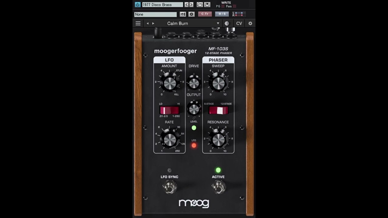 Moogerfooger MF-103S 12 Stage Phaser - ADSR Sounds