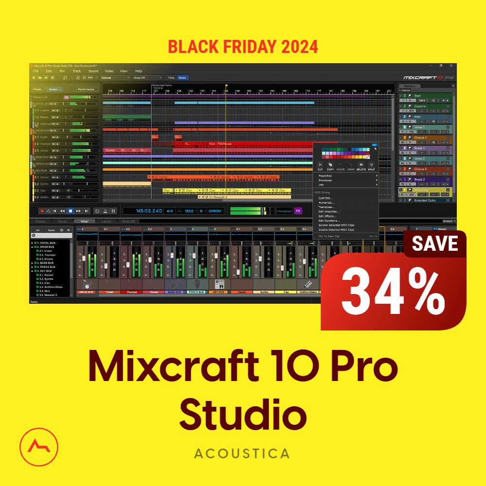 Mixcraft 10 Pro Studio