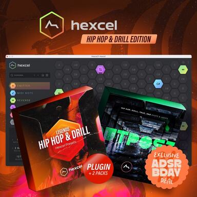 Hip Hop Edition: Hexcel Software bundled with presets & sounds!
