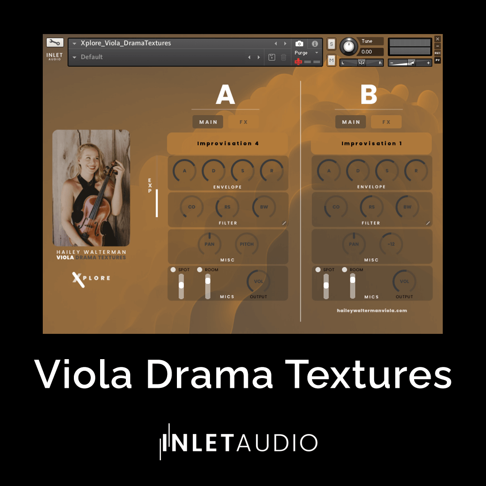 Viola Drama Textures