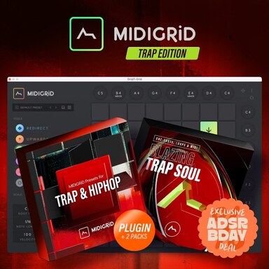 Trap Edition: MIDIGRiD Software bundled with presets & sounds!