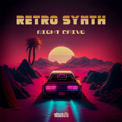 Retro Synth Night Drive