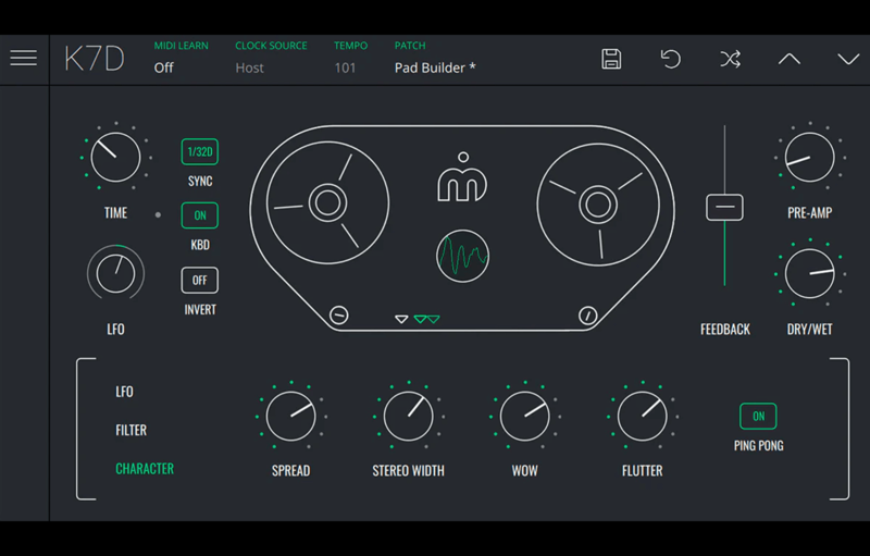 K7D Tape Delay