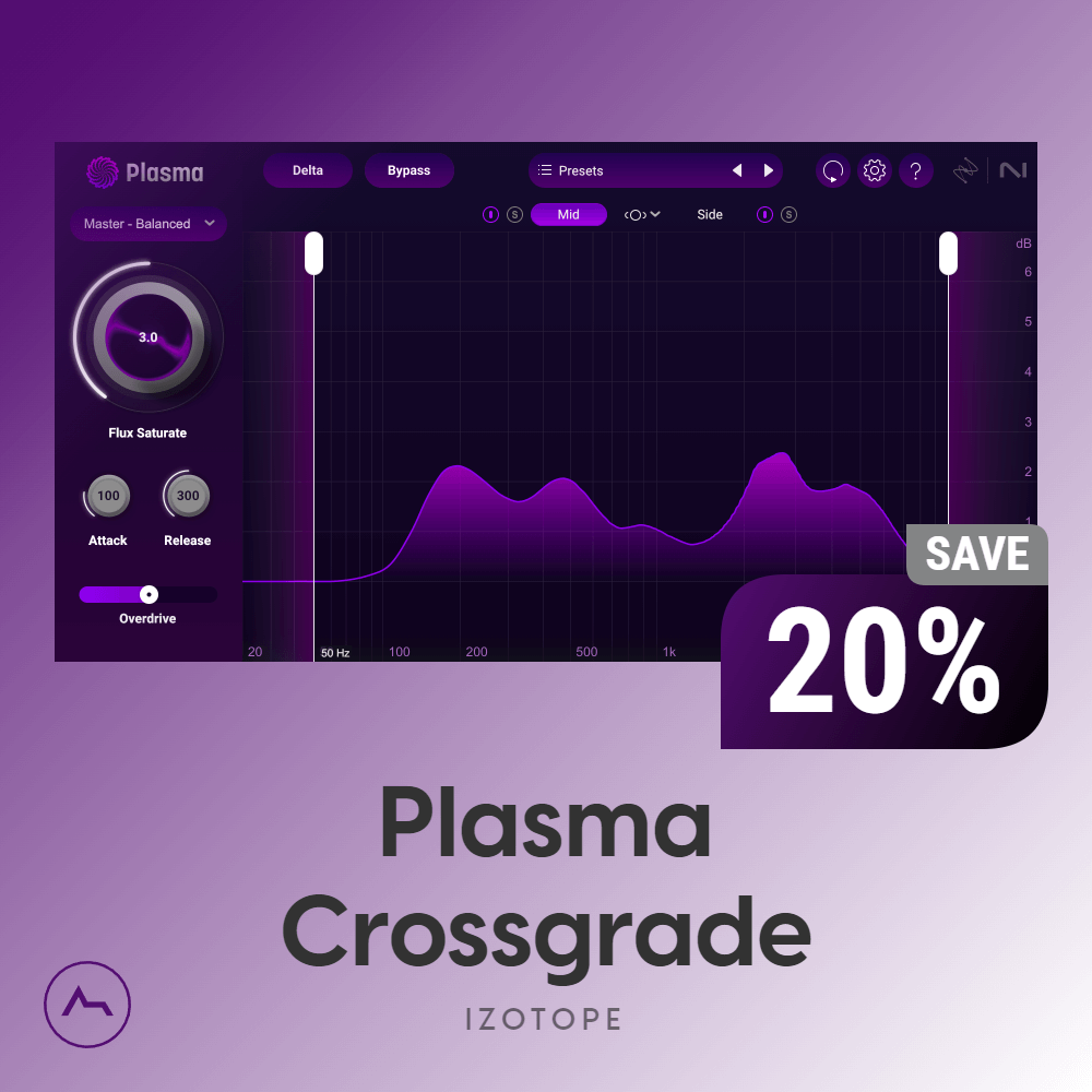 Plasma - Crossgrade from any paid iZotope product