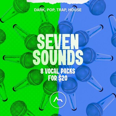 Seven Sounds Vocals - 8 Packs for $20