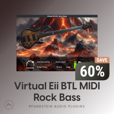 New Virtual Bass Guitar Just $15