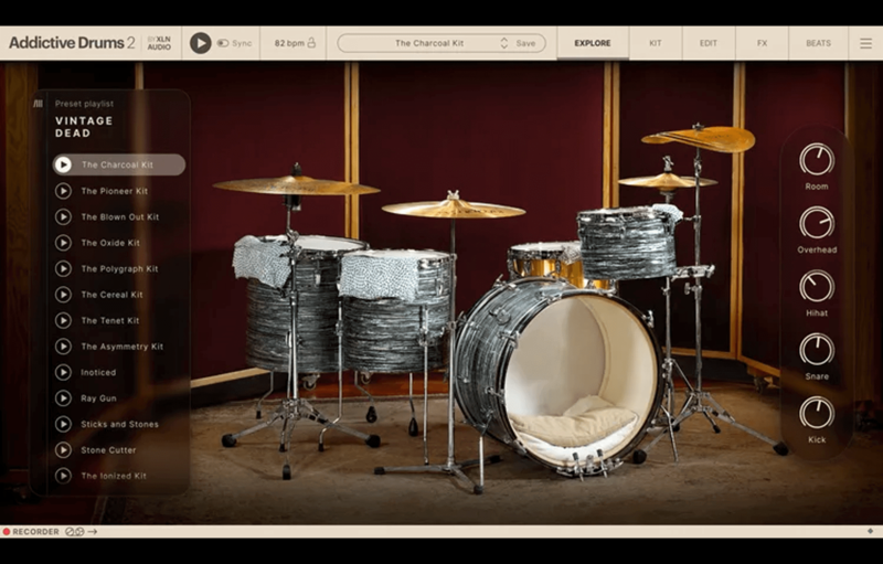 Addictive Drums 2: Dead & Dry Collection