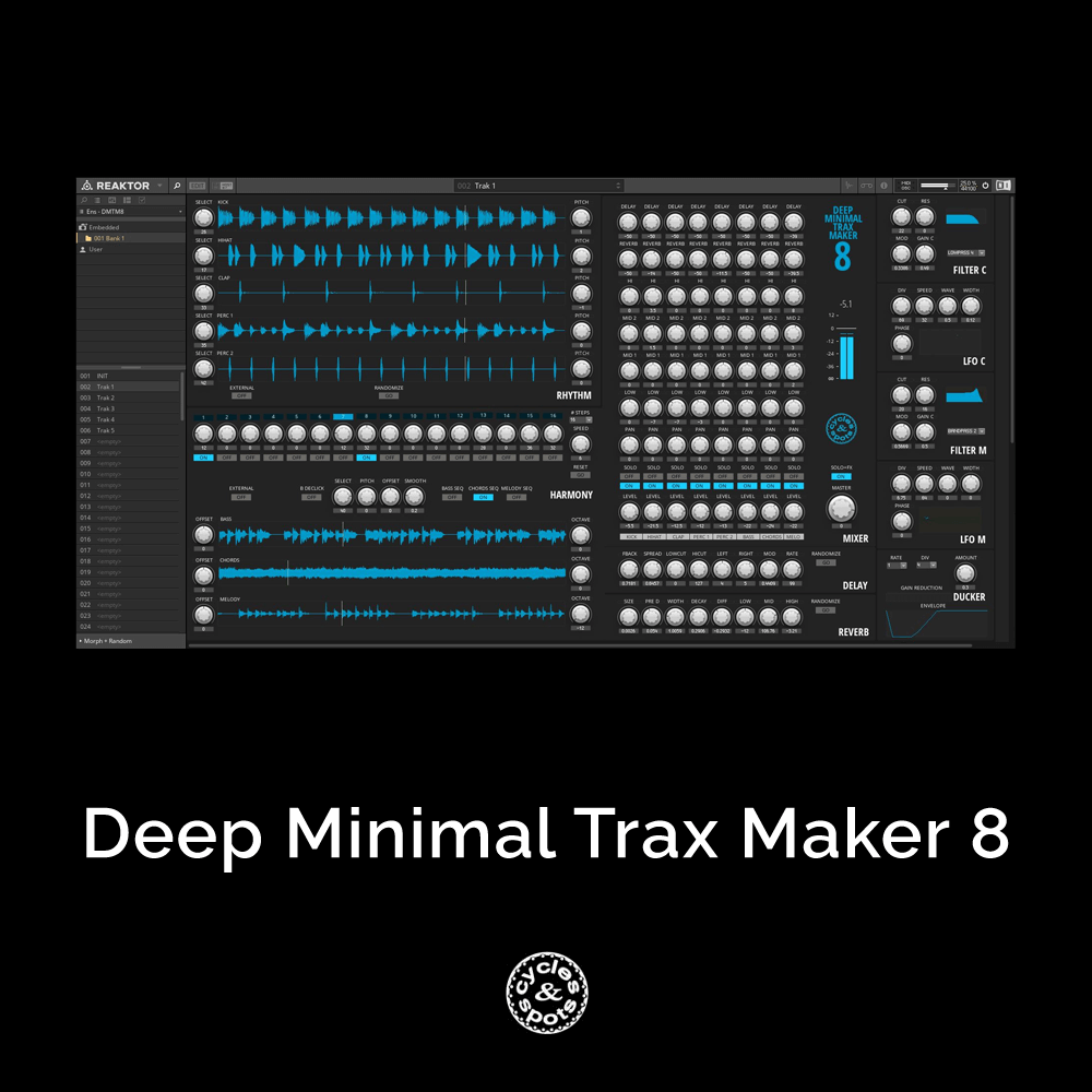 Deep Minimal Trax Maker 8