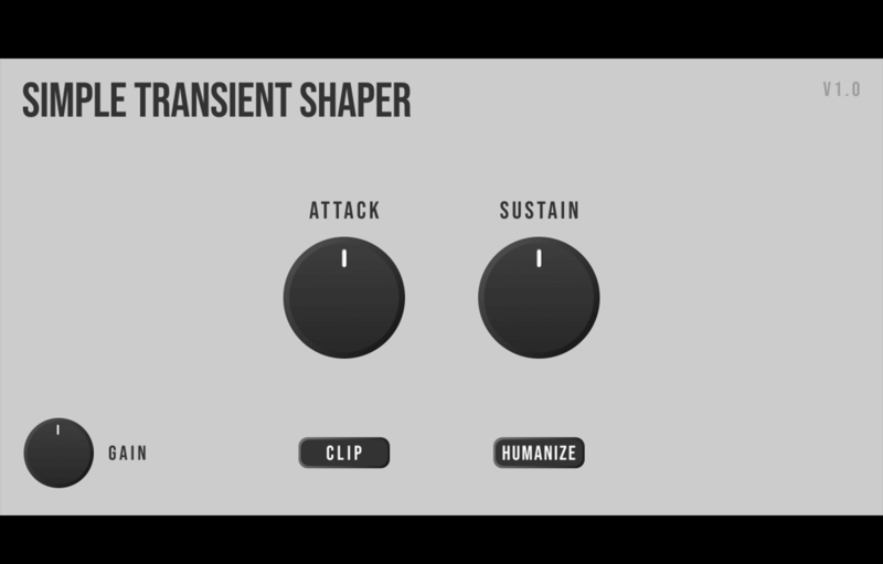 SIMPLE Transient Shaper