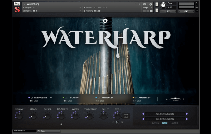 Waterharp