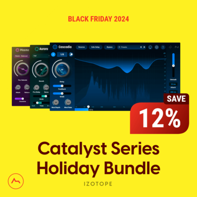 iZotope Reveal Their Ultimate Catalyst Series Holiday Bundle