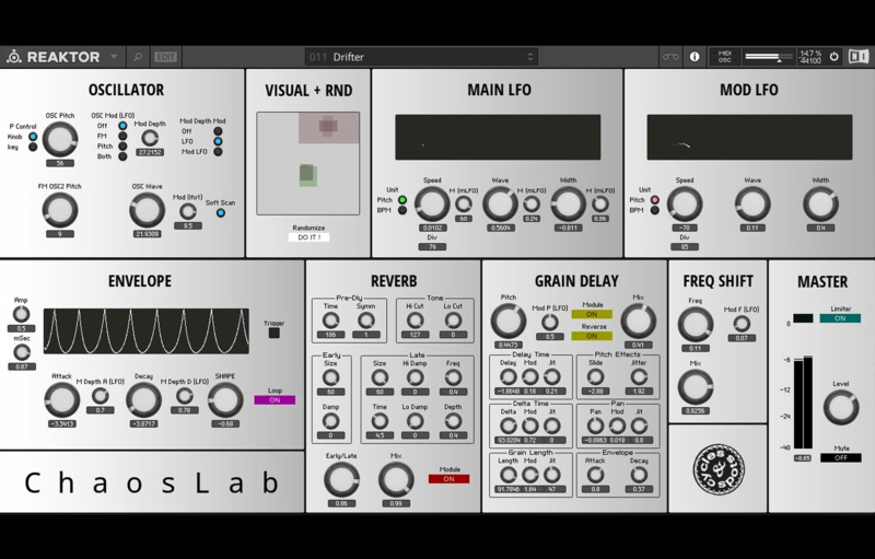 Reaktor ChaosLab